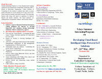 Developing Cloud Based Intelligent Edge Powered IoT Solutions 2024 Summer Internship Program Poster